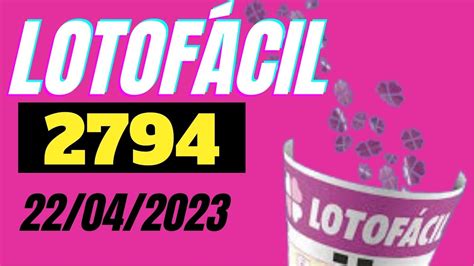 lotofácil 2794